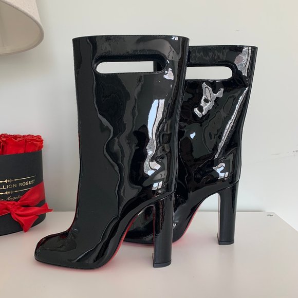 Christian Louboutin Bag Bootie 100 37/7 - Picture 3 of 8